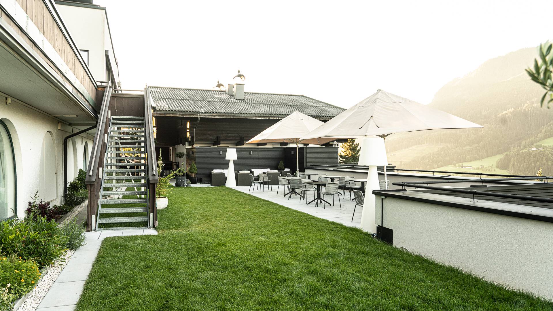 Terrasse Restaurant Sonnhof by Vitus Winkler