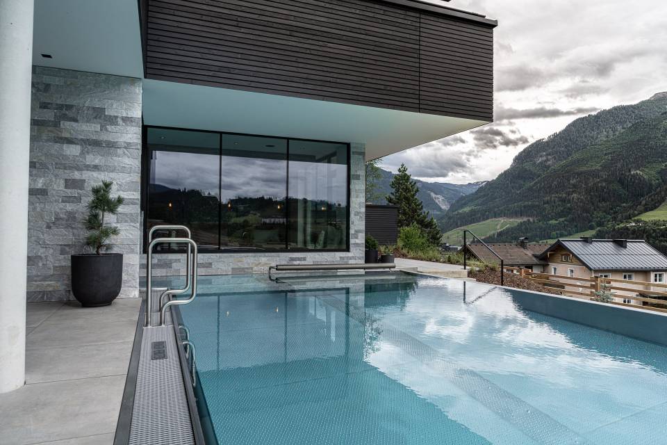 Aussenpool Hotel Sonnhof by Vitus Winkler