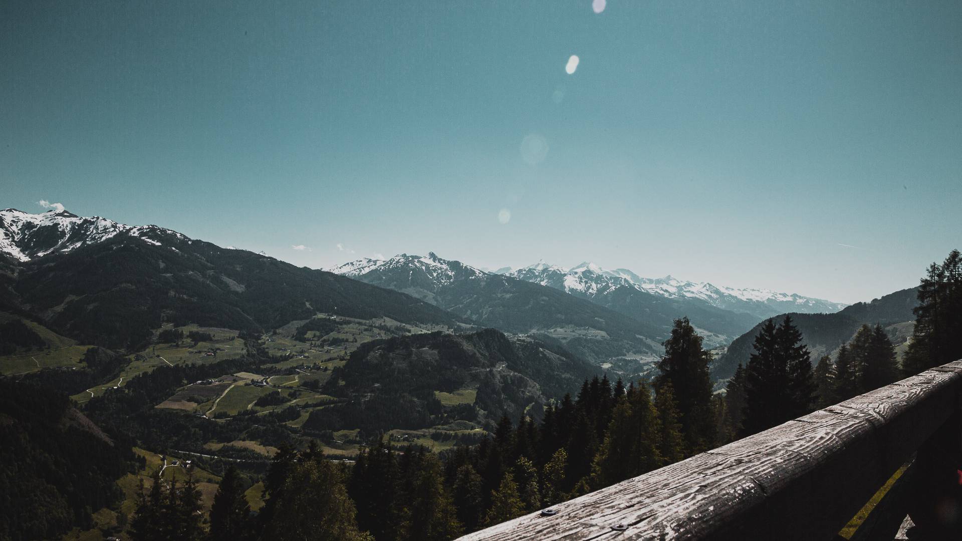 Almhütte Panorama Tal Pongau