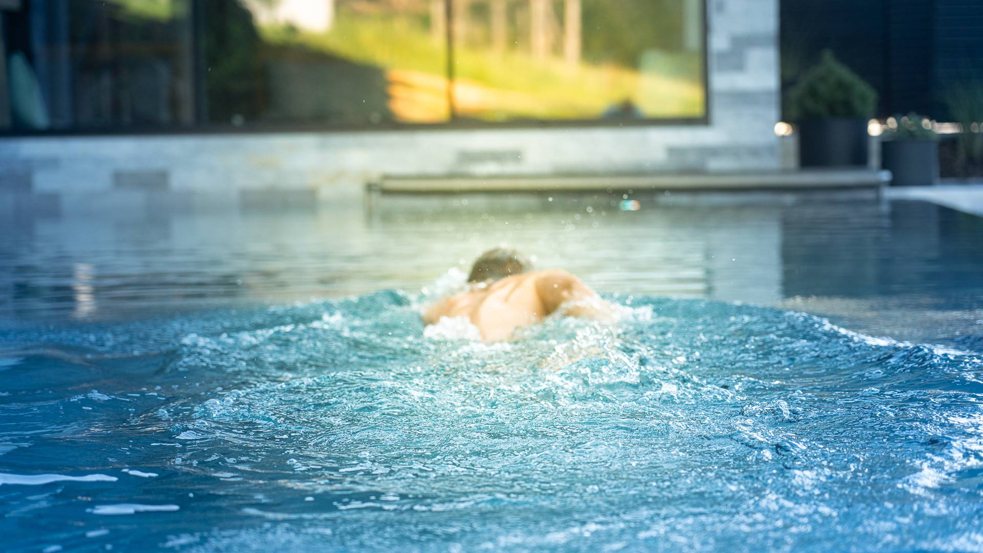 Pool Schwimmen Hotel Sonnhof Pongau